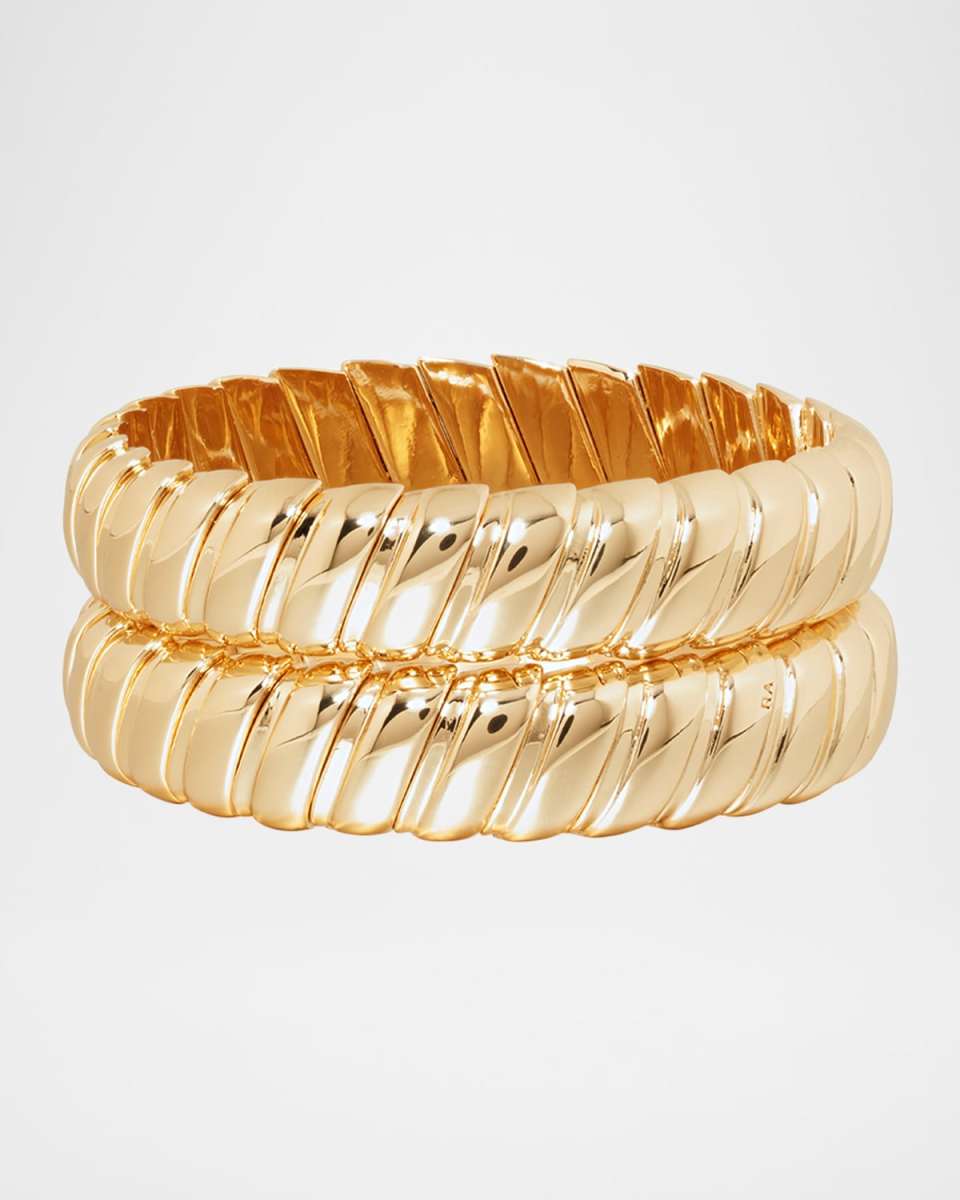 The Large Cobra Bracelet Duo